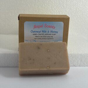 Oatmeal Milk & Honey Natural Bar Soap, single bar